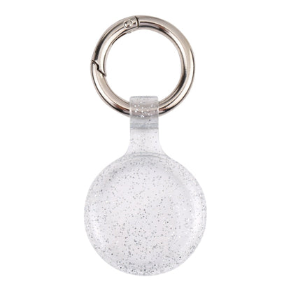Anti-scratch Clear TPU Shockproof Protective Cover Case with Keychain Hook Loop, For AirTag
