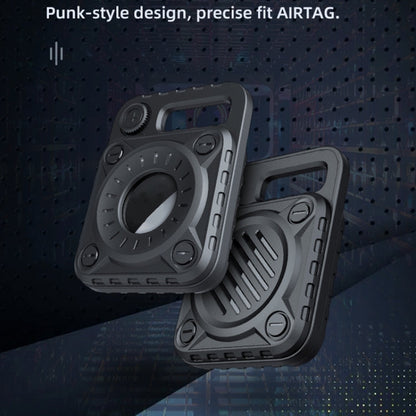 Anti-scratch Shockproof TPU Protective Cover Case with Keychain Hook Loop, Punk Armor