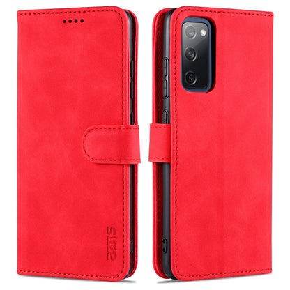 AZNS Skin Feel Calf Texture Horizontal Flip Leather Case with Card Slots & Holder & Wallet, For Samsung Galaxy A12 5G, For Samsung Galaxy A52 5G / 4G, For Samsung Galaxy A72 5G / 4G, For Samsung Galaxy S20 FE