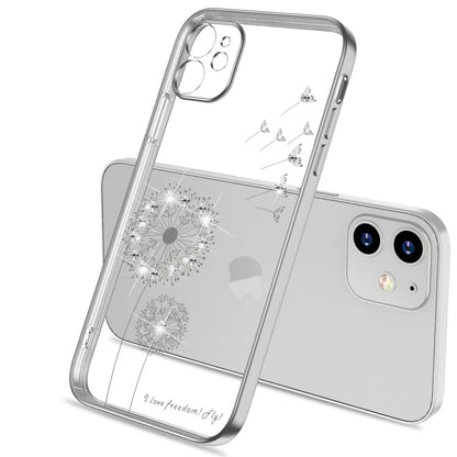 Ultra-thin Electroplating Dandelion Pattern Protective Case, For iPhone 11, For iPhone 11 Pro, For iPhone 11 Pro Max