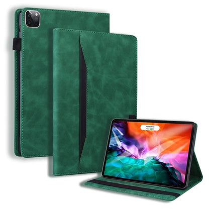Business Shockproof Horizontal Flip Leather Case with Holder & Card Slots & Photo Frame & Pen Slot & Sleep / Wake-up Function, For iPad Pro 11 inch 2021 & 2018 / Air 2020 10.9, For Lenovo M10 Plus TB-X606F, For Lenovo M10 FHD REL TB-X605FC / TB-X605LC ...