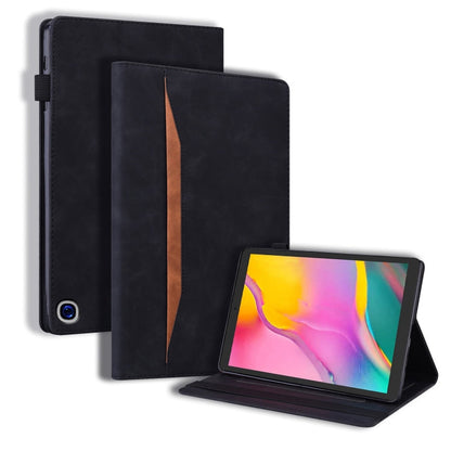 Business Shockproof Horizontal Flip Leather Case with Holder & Card Slots & Photo Frame & Pen Slot & Sleep / Wake-up Function, For Amazon Fire HD 10  / 10 Plus 2021