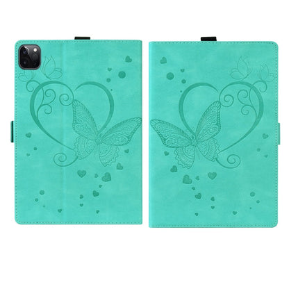Love Butterfly Pattern Horizontal Flip Leather Case with Holder & Sleep / Wake-up Function, For iPad Pro 11 (2018) / Air (2020) / Pro (2021)
