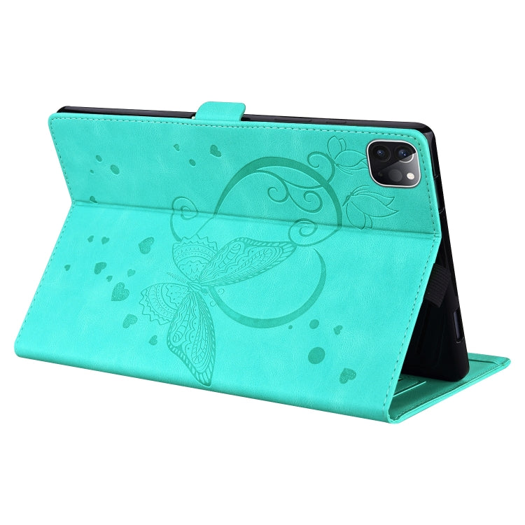 Love Butterfly Pattern Horizontal Flip Leather Case with Holder & Sleep / Wake-up Function, For iPad Pro 11 (2018) / Air (2020) / Pro (2021)
