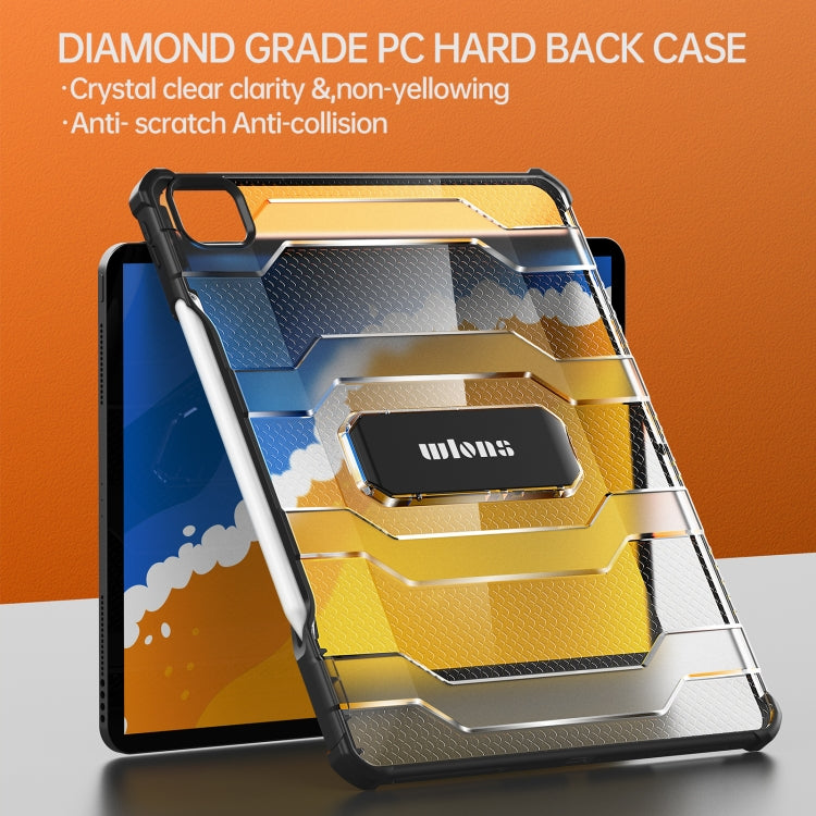 wlons Explorer Series PC + TPU Protective Case with Folding Holder, For iPad Pro 11 2022 / 2021 / 2020 / 2018 / Air 2020 10.9