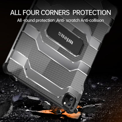 wlons Explorer Series PC + TPU Protective Case with Folding Holder, For iPad Pro 11 2022 / 2021 / 2020 / 2018 / Air 2020 10.9