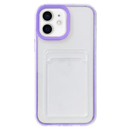 Full-coverage 360 Clear PC + TPU Shockproof Protective Case with Card Slot, For iPhone 12 / 12 Pro, For iPhone 12 Pro Max, For iPhone 11 Pro, For iPhone 11