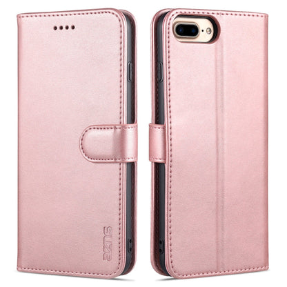 AZNS Skin Feel Calf Texture Horizontal Flip Leather Case with Card Slots & Holder & Wallet, For iPhone 6, For iPhone 7 Plus / 8 Plus, For iPhone 7 / 8 / SE (2020)