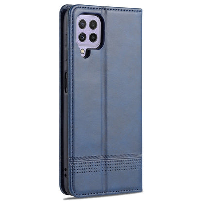 AZNS Magnetic Calf Texture Horizontal Flip Leather Case with Card Slots & Holder & Wallet, For Samsung Galaxy A22 4G, For Samsung Galaxy A22 5G