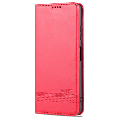 AZNS Magnetic Calf Texture Horizontal Flip Leather Case with Card Slots & Holder & Wallet, For Samsung Galaxy A22 4G, For Samsung Galaxy A22 5G