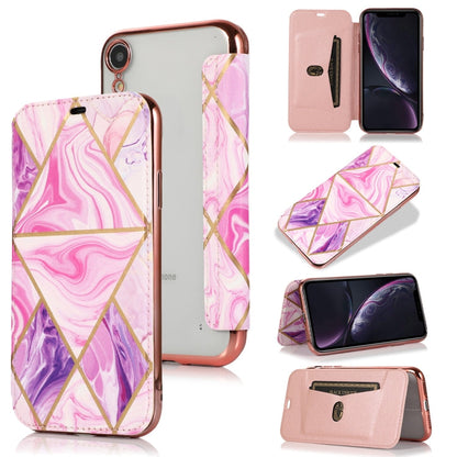 Bronzing Plating PU + TPU Horizontal Flip Leather Case with Holder & Card Slot, For iPhone XS Max, For iPhone XR, For iPhone X / XS, For iPhone 8 Plus & 7 Plus, For iPhone 6 Plus & 6s Plus, For iPhone 6 & 6s