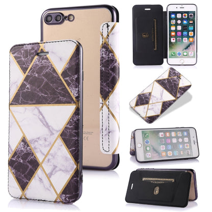 Bronzing Plating PU + TPU Horizontal Flip Leather Case with Holder & Card Slot, For iPhone XS Max, For iPhone XR, For iPhone X / XS, For iPhone 8 Plus & 7 Plus, For iPhone 6 Plus & 6s Plus, For iPhone 6 & 6s
