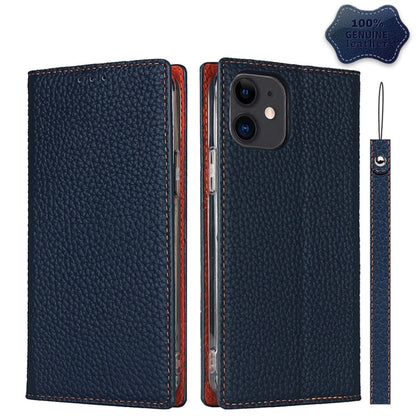 Litchi Texture Horizontal Flip Top Layer Cowhide Leather Case with Holder & Card Slots & Wallet & Strap & Wire Winder, For iPhone 12 mini, For iPhone 12 / 12 Pro, For iPhone 12 Pro Max, For iPhone 11 Pro