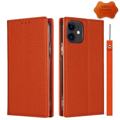 Litchi Texture Horizontal Flip Top Layer Cowhide Leather Case with Holder & Card Slots & Wallet & Strap & Wire Winder, For iPhone 12 mini, For iPhone 12 / 12 Pro, For iPhone 12 Pro Max, For iPhone 11 Pro