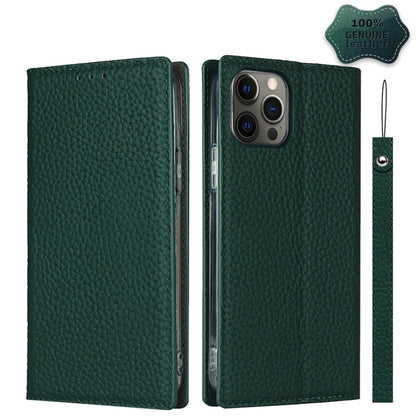 Litchi Texture Horizontal Flip Top Layer Cowhide Leather Case with Holder & Card Slots & Wallet & Strap & Wire Winder, For iPhone 12 mini, For iPhone 12 / 12 Pro, For iPhone 12 Pro Max, For iPhone 11 Pro