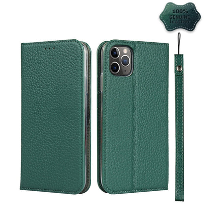 Litchi Texture Horizontal Flip Top Layer Cowhide Leather Case with Holder & Card Slots & Wallet & Strap & Wire Winder, For iPhone 12 mini, For iPhone 12 / 12 Pro, For iPhone 12 Pro Max, For iPhone 11 Pro