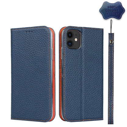 Litchi Texture Horizontal Flip Top Layer Cowhide Leather Case with Holder & Card Slots & Wallet & Strap & Wire Winder, For iPhone 11, For iPhone 11 Pro Max, For iPhone 7 / 8 / SE 2022 / SE 2020, For iPhone 7 Plus / 8 Plus