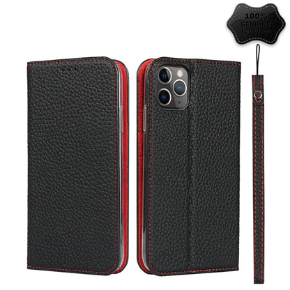 Litchi Texture Horizontal Flip Top Layer Cowhide Leather Case with Holder & Card Slots & Wallet & Strap & Wire Winder, For iPhone 11, For iPhone 11 Pro Max, For iPhone 7 / 8 / SE 2022 / SE 2020, For iPhone 7 Plus / 8 Plus