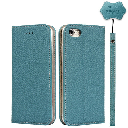 Litchi Texture Horizontal Flip Top Layer Cowhide Leather Case with Holder & Card Slots & Wallet & Strap & Wire Winder, For iPhone 11, For iPhone 11 Pro Max, For iPhone 7 / 8 / SE 2022 / SE 2020, For iPhone 7 Plus / 8 Plus