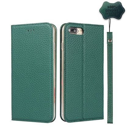 Litchi Texture Horizontal Flip Top Layer Cowhide Leather Case with Holder & Card Slots & Wallet & Strap & Wire Winder, For iPhone 11, For iPhone 11 Pro Max, For iPhone 7 / 8 / SE 2022 / SE 2020, For iPhone 7 Plus / 8 Plus