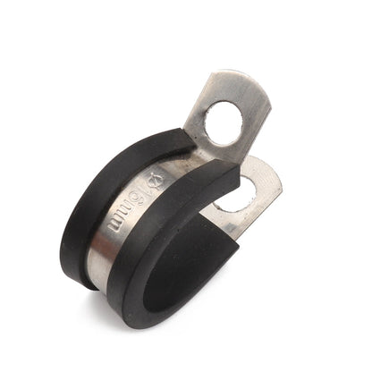 A1196 52 in 1 Car Rubber Cushion Pipe Clamps Stainless Steel Clamps, 52 in 1