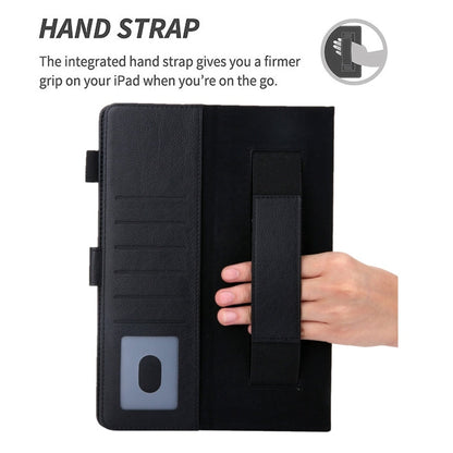 Business Style Horizontal Flip Leather Case with Holder & Card Slot & Photo Frame & Wallet & Hand Strap & Sleep / Wake-up Function, For iPad Pro 11 inch （2018）