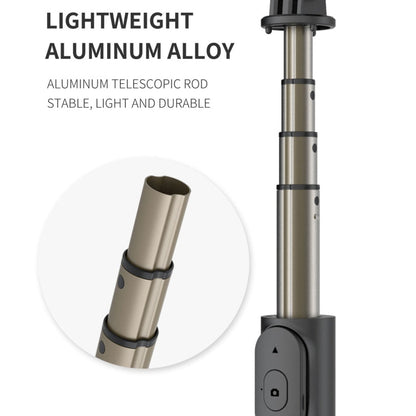 Q07 6 Inch Ring Light Portable Bluetooth Selfie Stick Tripod, Q07