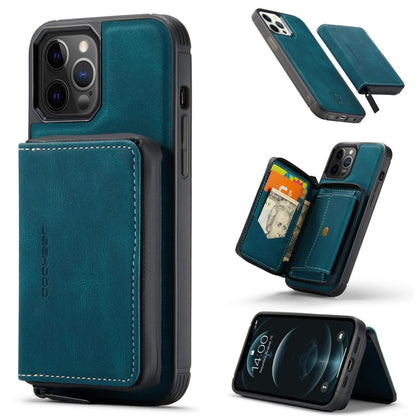 JEEHOOD Magnetic Zipper Horizontal Flip Leather Case with Holder & Card Slot & Wallet, For iPhone 12 mini, For iPhone 12 / 12 Pro, For iPhone 12 Pro Max