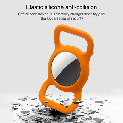 Shockproof Anti-scratch Silicone Case Protective Cover, Style: Bones, For AirTag