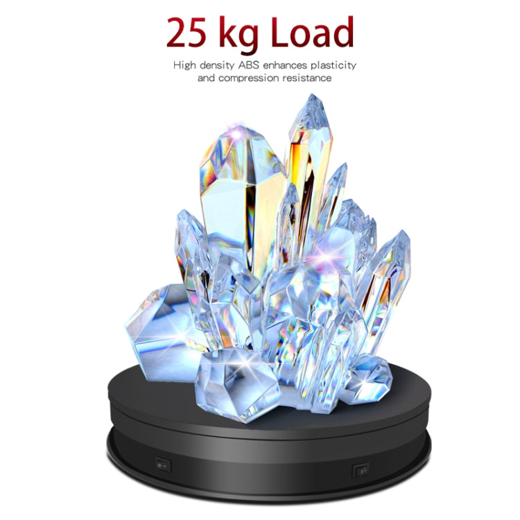 30cm Electric Rotating Turntable Display Stand Video Shooting Props Turntable for Photography, 30cm 110V US Plug, 30cm 220V EU Plug, 30cm 220V UK Plug, 30cm 220V AU Plug