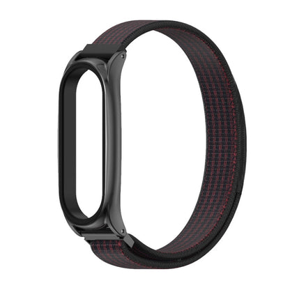 For Xiaomi Mi Band 6 / 5 Mijobs Nylon Loop Plus Strap Replacement Watchband