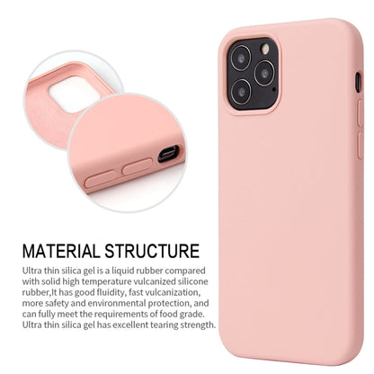 Solid Color Liquid Silicone Shockproof Protective Case, For iPhone 13 mini