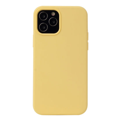 Solid Color Liquid Silicone Shockproof Protective Case, For iPhone 13