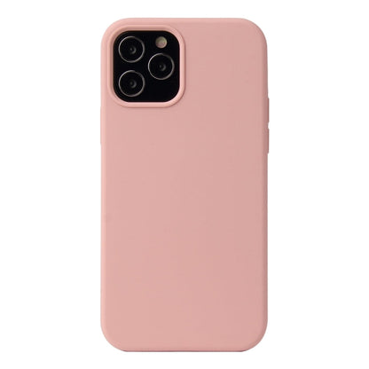 Solid Color Liquid Silicone Shockproof Protective Case, For iPhone 13