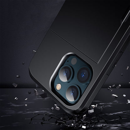 Shockproof Armor Protective Case with Slide Card Slot, For iPhone 13 mini, For iPhone 13