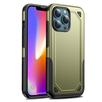 Power Armor PC + TPU Anti-fall Protective Case, For iPhone 13 mini, For iPhone 13, For iPhone 13 Pro