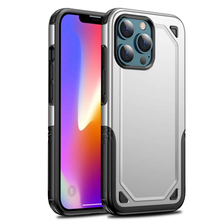 Power Armor PC + TPU Anti-fall Protective Case, For iPhone 13 mini, For iPhone 13, For iPhone 13 Pro