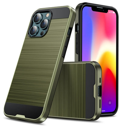 Brushed Texture Carbon Fiber TPU Case, For iPhone 13 mini, For iPhone 13 Pro Max, For iPhone 13 Pro, For iPhone 13