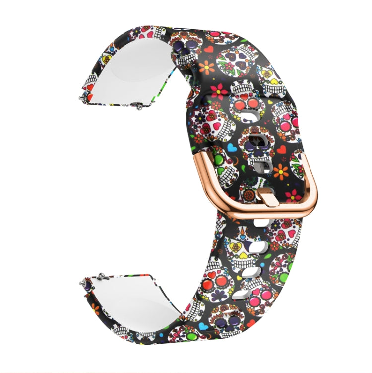 Silicone Printing Replacement Strap Watchband, For Xiaomi Haylou LS01