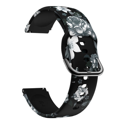 Silicone Printing Replacement Strap Watchband, For Xiaomi Haylou LS01