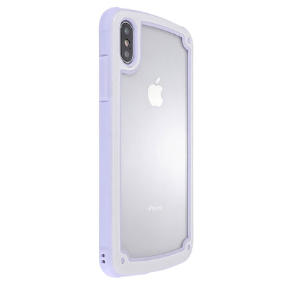 Candy-Colored TPU Transparent Shockproof Case, For iPhone XR