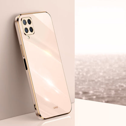 XINLI Straight Edge 6D Electroplate TPU Phone Case, For Samsung Galaxy A22 4G, For Samsung Galaxy A52 5G, For Samsung Galaxy A72 5G, For Samsung Galaxy A82 5G