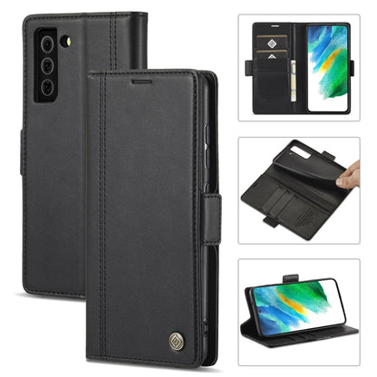 LC.IMEEKE Magnetic Buckle PU + TPU Horizontal Flip Leather Case with Holder & Card Slots & Wallet, For Samsung Galaxy S20+, For Samsung Galaxy S20 FE, For Samsung Galaxy S21 5G, For Samsung Galaxy S21+ 5G