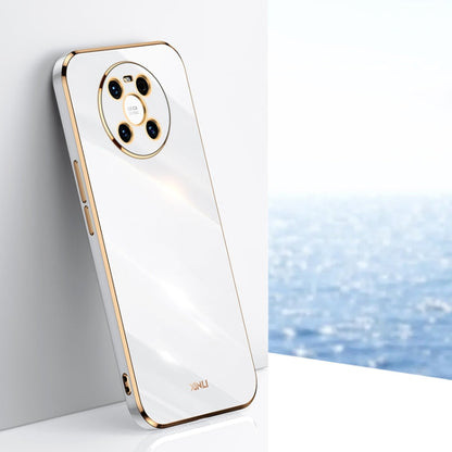 XINLI Straight Edge 6D Electroplate TPU Phone Case, For Huawei Mate 30, For Huawei Mate 30 Pro, For Huawei Mate 40