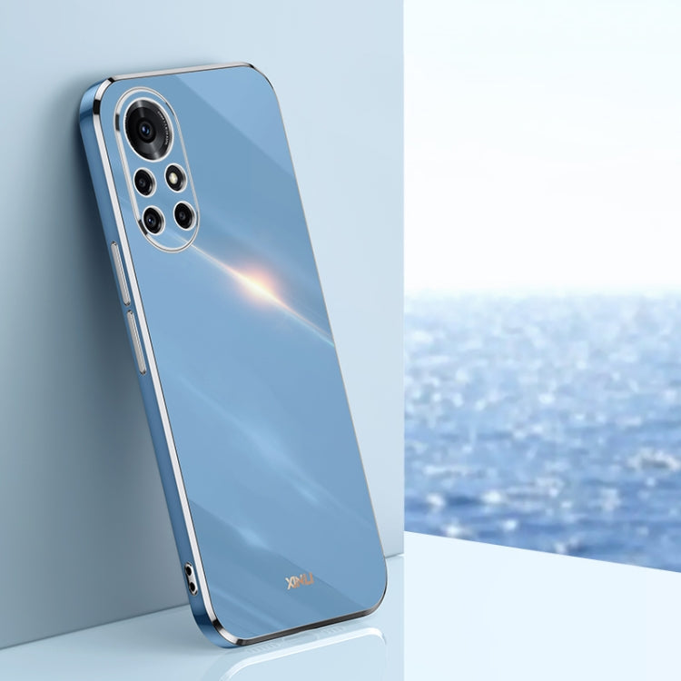 XINLI Straight Edge 6D Electroplate TPU Phone Case, For Huawei nova 8 Pro 5G, For Huawei nova 8 SE, For Huawei P30