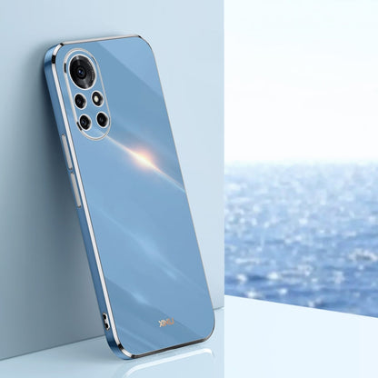 XINLI Straight Edge 6D Electroplate TPU Phone Case, For Huawei nova 8 Pro 5G, For Huawei nova 8 SE, For Huawei P30
