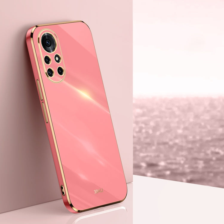XINLI Straight Edge 6D Electroplate TPU Phone Case, For Huawei nova 8 Pro 5G, For Huawei nova 8 SE, For Huawei P30
