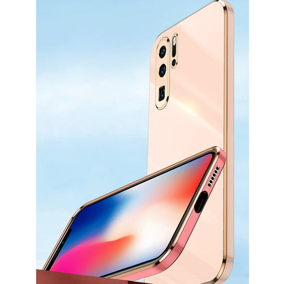 XINLI Straight Edge 6D Electroplate TPU Phone Case, For Huawei P30 Pro, For Huawei P30 Lite, For Huawei P40