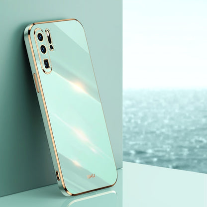 XINLI Straight Edge 6D Electroplate TPU Phone Case, For Huawei P30 Pro, For Huawei P30 Lite, For Huawei P40