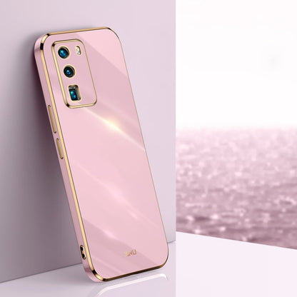 XINLI Straight Edge 6D Electroplate TPU Phone Case, For Huawei P30 Pro, For Huawei P30 Lite, For Huawei P40